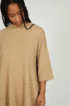 Intentionally Blank DELORA TSHIRT DRESS Latte