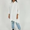 Intentionally Blank CLARA SHIRT DRESS White NEW ARRIVALS