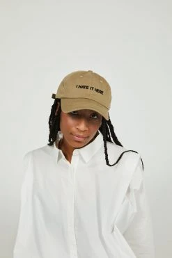 Intentionally Blank ME RN Dad Cap Khaki/Black ACCESSORIES