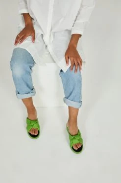 Intentionally Blank ROMI SANDAL Grass NEW SHOES