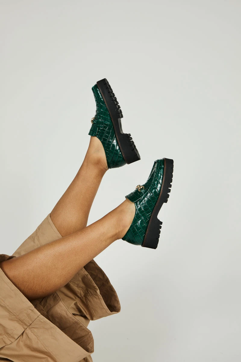 Intentionally Blank SHOES HK-2 Loafer Forest 4 Intentionally Blank SHOES HK-2 Loafer Forest