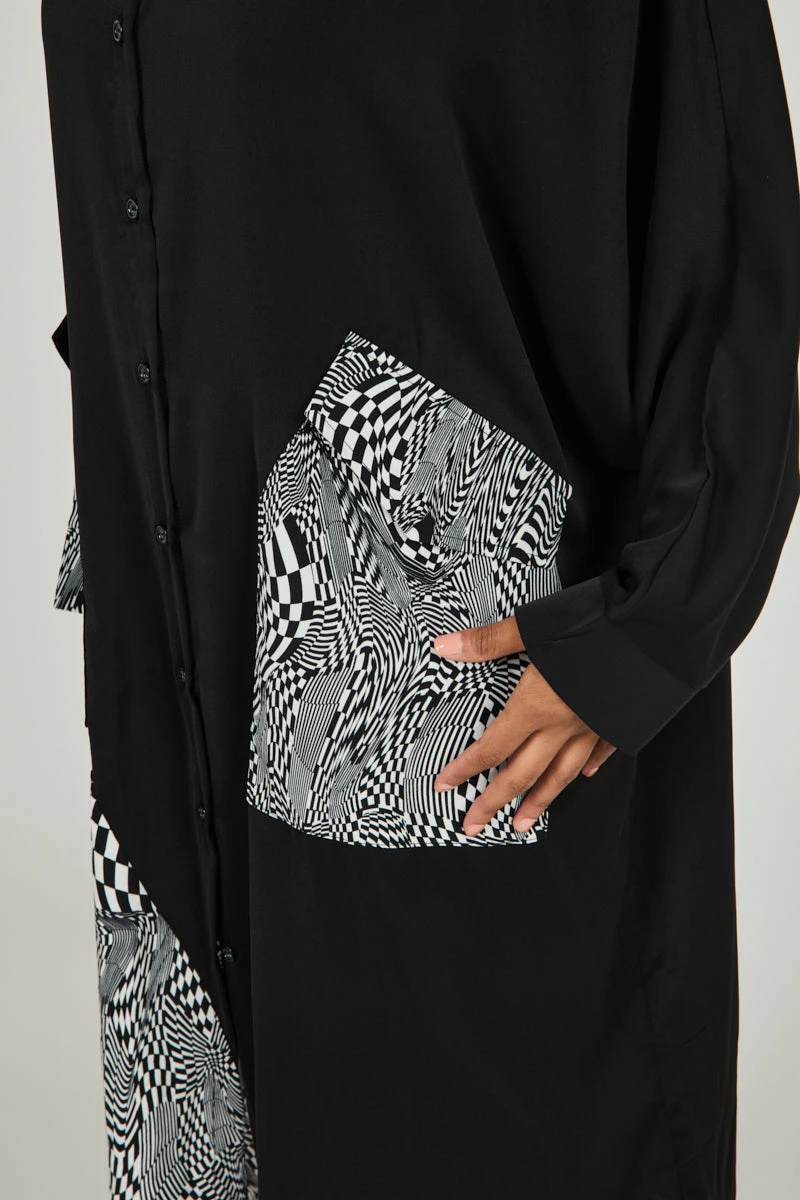 Intentionally Blank TOULOUSE SHIRT DRESS Black NEW ARRIVALS 8 Intentionally Blank TOULOUSE SHIRT DRESS Black NEW ARRIVALS