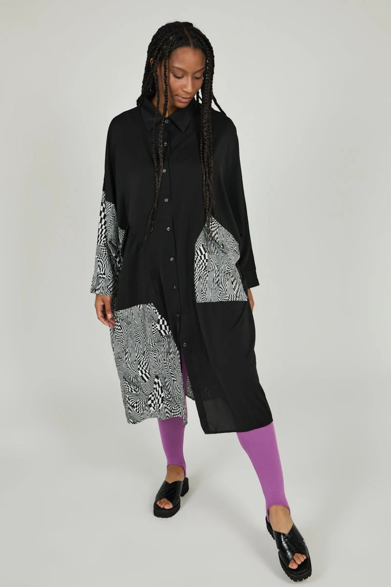 Intentionally Blank TOULOUSE SHIRT DRESS Black NEW ARRIVALS 3 Intentionally Blank TOULOUSE SHIRT DRESS Black NEW ARRIVALS