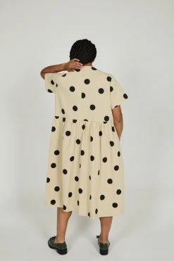 Intentionally Blank DIP DRESS Oatmeal