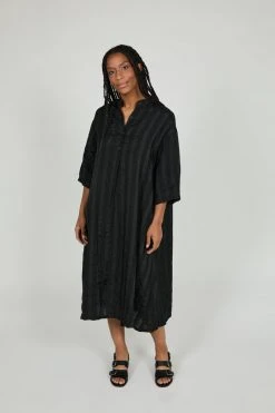Intentionally Blank NATION DRESS Black NEW ARRIVALS