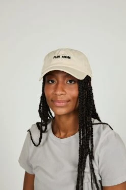 Intentionally Blank FUN MOM Dad Cap Sand/Black ACCESSORIES
