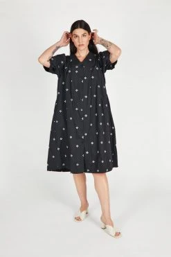 Intentionally Blank NEW ARRIVALS DETA DRESS Black