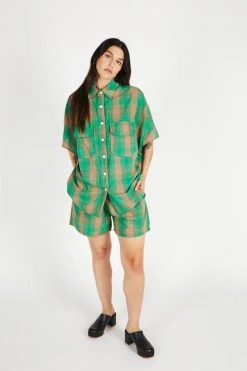 Intentionally Blank JEFFREY SHORT SET Grass NEW ARRIVALS