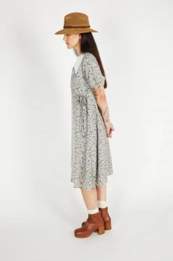 Intentionally Blank NEW ARRIVALS MAREN DRESS Pale Blue