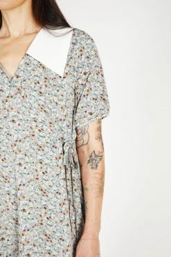 Intentionally Blank NEW ARRIVALS MAREN DRESS Pale Blue