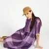 Intentionally Blank AGATHA DRESS Grape Crush NEW ARRIVALS