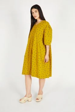 Intentionally Blank MYLES DRESS Avocado NEW ARRIVALS
