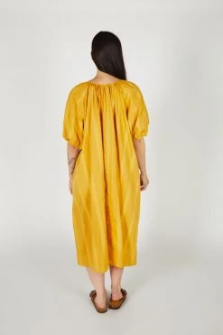 Intentionally Blank PERSIMMON DRESS Mustard NEW ARRIVALS