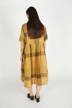 Intentionally Blank NEW ARRIVALS AGATHA DRESS Golden