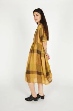 Intentionally Blank NEW ARRIVALS AGATHA DRESS Golden