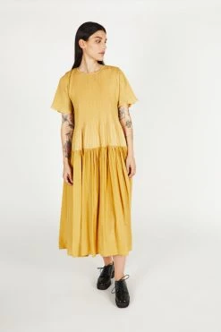 Intentionally Blank NEW ARRIVALS ANDERSON DRESS Yellow