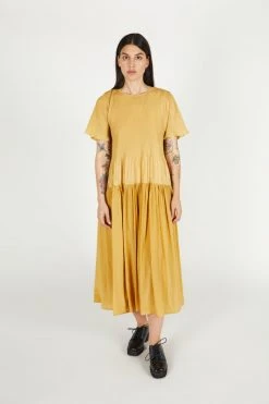 Intentionally Blank NEW ARRIVALS ANDERSON DRESS Yellow
