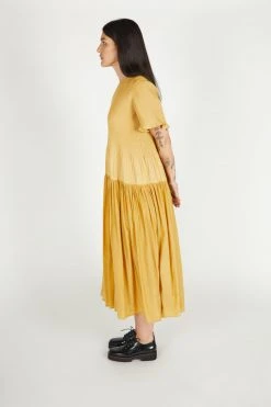 Intentionally Blank NEW ARRIVALS ANDERSON DRESS Yellow