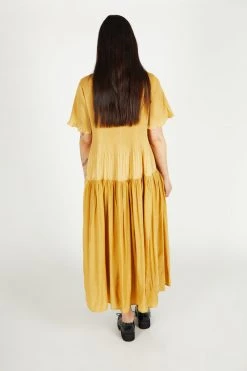 Intentionally Blank NEW ARRIVALS ANDERSON DRESS Yellow