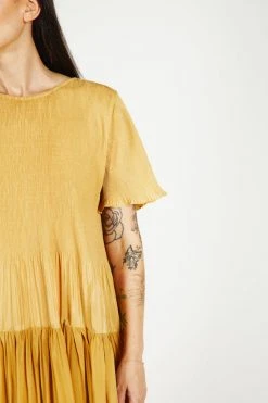 Intentionally Blank NEW ARRIVALS ANDERSON DRESS Yellow