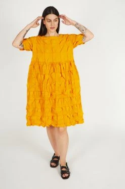 Intentionally Blank ONICA DRESS Tangerine