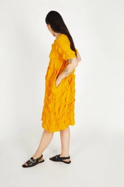 Intentionally Blank ONICA DRESS Tangerine
