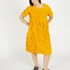 Intentionally Blank ONICA DRESS Tangerine