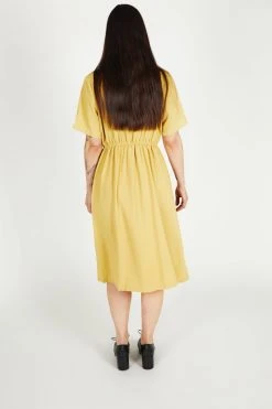 Intentionally Blank RETTA DRESS Golden NEW ARRIVALS