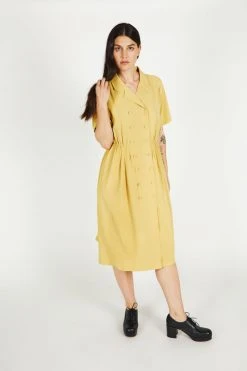 Intentionally Blank RETTA DRESS Golden NEW ARRIVALS