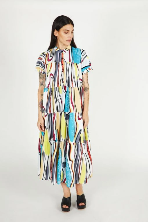 Intentionally Blank WILD DRESS Yellow NEW ARRIVALS