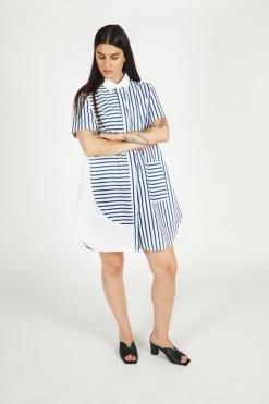 Intentionally Blank SHARPY DRESS White NEW ARRIVALS