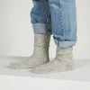 Le Bon COTTAGE SOCKS HEATHER GREY NEW ARRIVALS