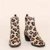 Intentionally Blank BANKS CHELSEA BOOT Leopard SHOES