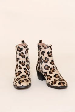 Intentionally Blank BANKS CHELSEA BOOT Leopard SHOES