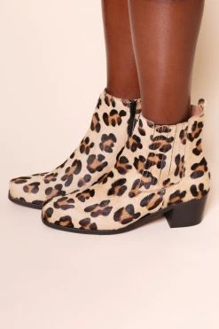 Intentionally Blank BANKS CHELSEA BOOT Leopard SHOES