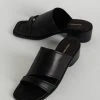 Intentionally Blank BARBARA SANDAL Black