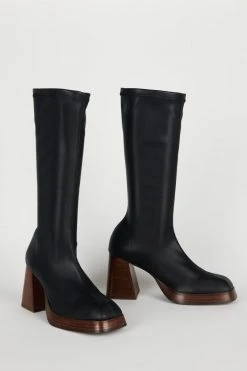 Intentionally Blank SHOES BATES BOOTS Black