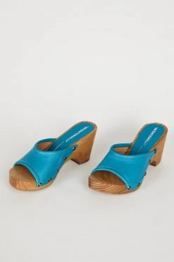 Intentionally Blank NEW ARRIVALS BEATRICE CLOG Turquoise