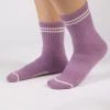 Le Bon BOYFRIEND SOCKS GRAPE