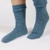 Le Bon LIFELIFE SNOW SOCKS DENIM