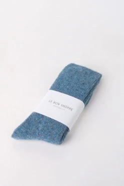Le Bon LIFELIFE SNOW SOCKS DENIM