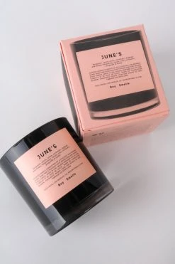 Boy Smells JUNE'S Candle