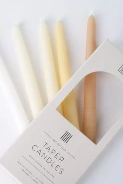 Botanica TAPER CANDLES NATURAL LIFELIFE