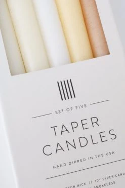 Botanica TAPER CANDLES NATURAL LIFELIFE