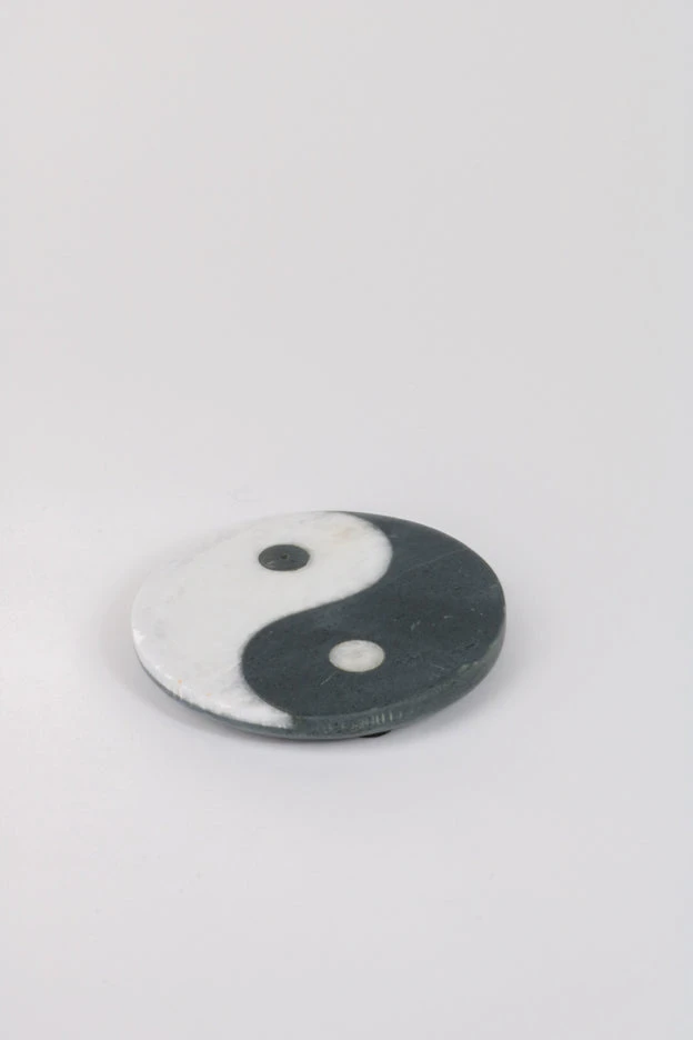 Botanica YINYANG STONE DOUBLE INCENSE HOLDER 3 Botanica YINYANG STONE DOUBLE INCENSE HOLDER