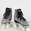 Intentionally Blank BLEACH OUT ROLLER SKATE Black Galaxy