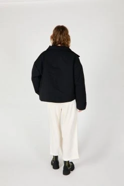 Intentionally Blank BOISE PUFFER JACKET BLACK GARMENTS