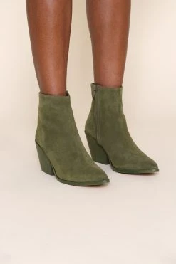 Intentionally Blank SHOES CART HEELED BOOT Khaki