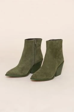 Intentionally Blank SHOES CART HEELED BOOT Khaki