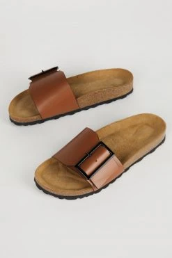 Intentionally Blank CLAIRE SANDAL Tan SHOES